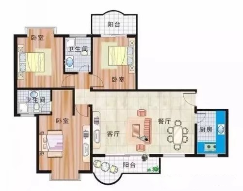 小户型家居风水_小户型装修家居效果图_风格家居最新小户型经典设计