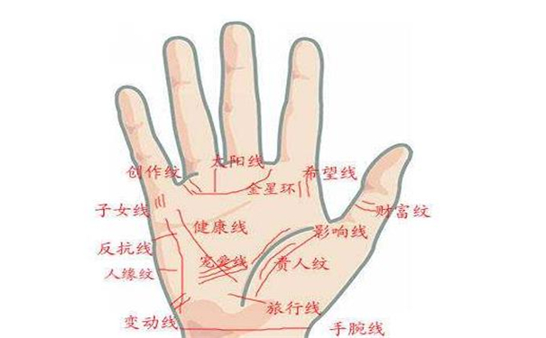 手相图解怎么看手相算命图解从前的手相看法是什么